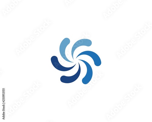 vortex, wave and spiral icon