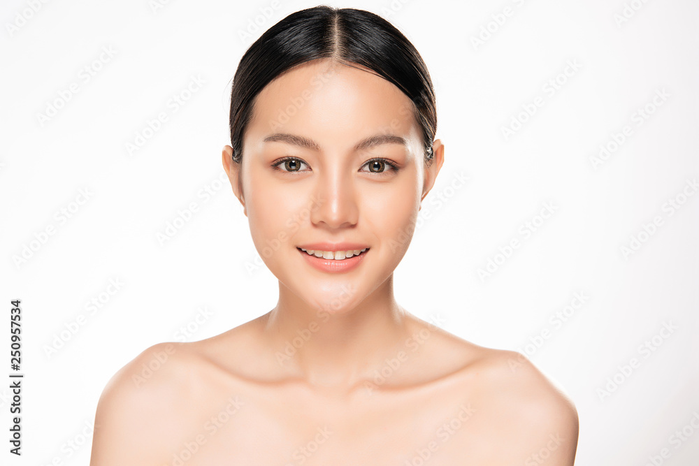 Beautiful Young asian Woman with Clean Fresh Skin Beautiful Young asian Woman with Clean Fresh Skin