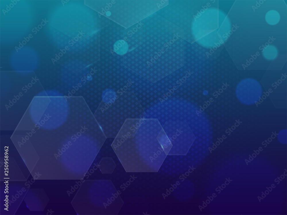 Abstract geometric hexagon background with halftone effect. Abstract geometric hexagon background with halftone effect.