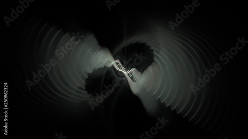 Fantasy chaotic colorful fractal pattern. Abstract fractal shapes. 3D rendering illustration background or wallpaper