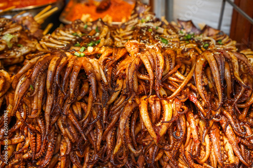 Food street at Jilin Town in Chengdu photo