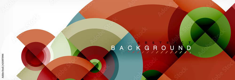 Circle geometric composition abstract background design, cover, template, brochure, flyer. Circle geometric composition abstract background design, cover, template, brochure, flyer.