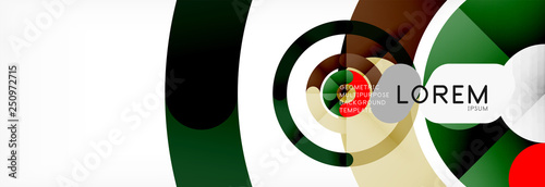 Circular lines design background