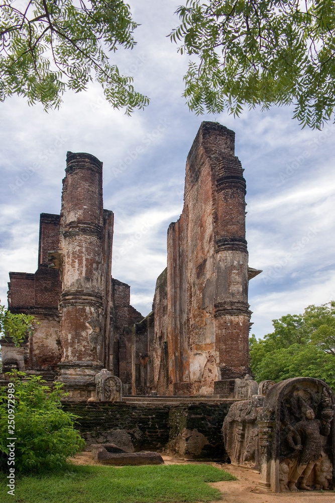Ruins of the Royal Palace - Polonnaruwa - Sri Lanka