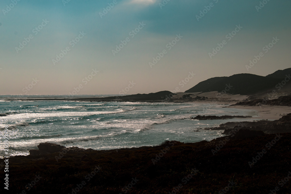 Cape of Good Hope's southern tip: amazing view, south african nature