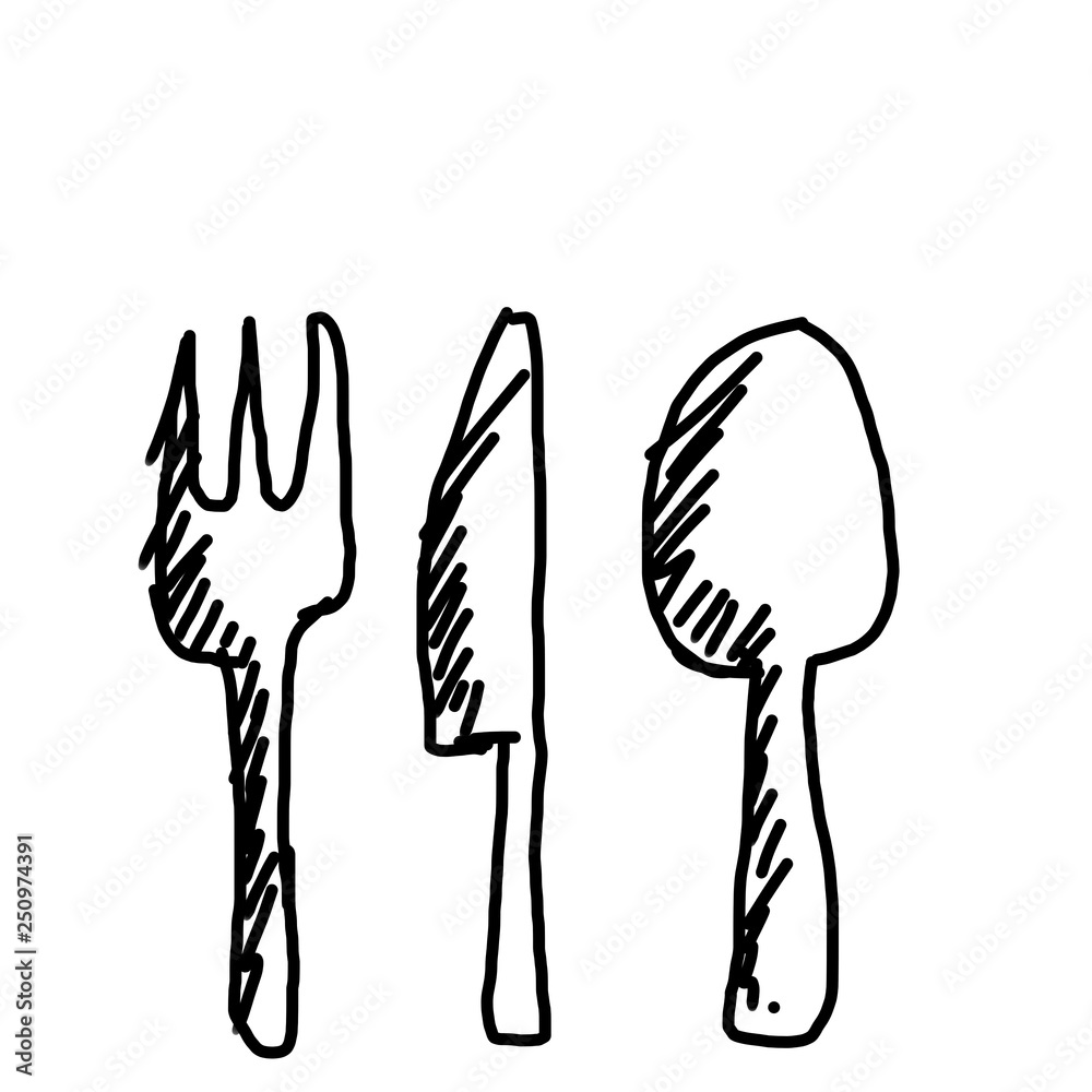 フォーク スプーン ナイフ のイラスト Stock Illustration Adobe Stock フォーク スプーン ナイフ のイラスト Stock Illustration Adobe Stock
