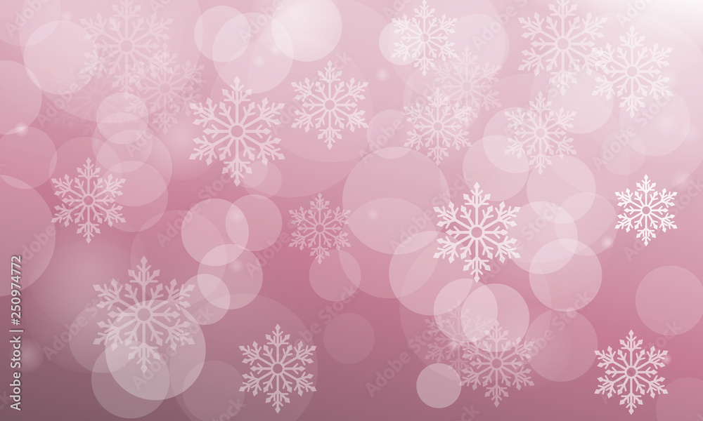 Abstract bokeh and snow flake bokeh background. Abstract bokeh and snow flake bokeh background.