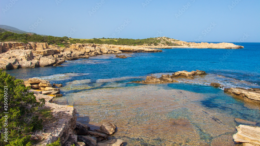 Cyprus sea landscape