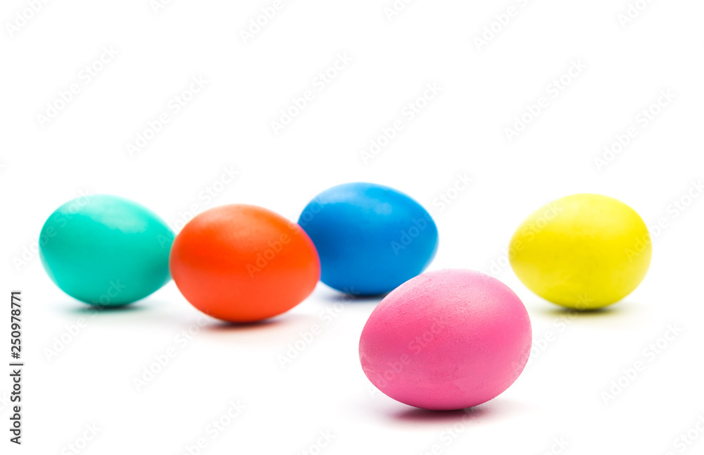 easter eggs isolated