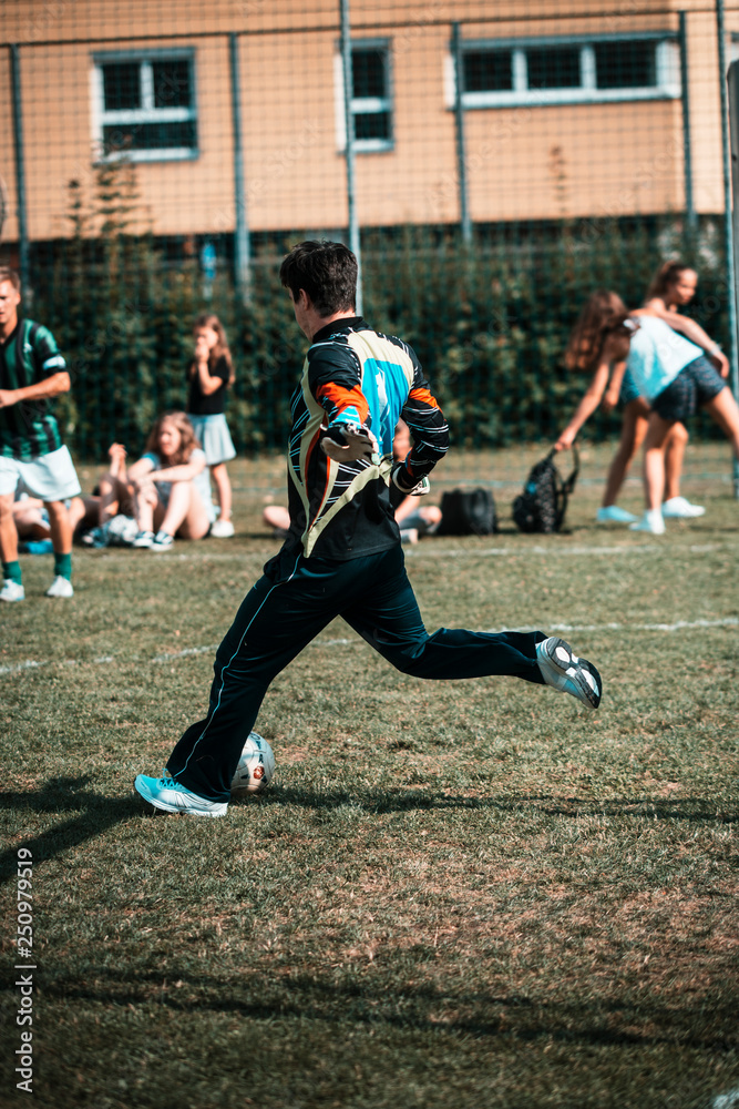 Obraz premium Fußball Ausschuss