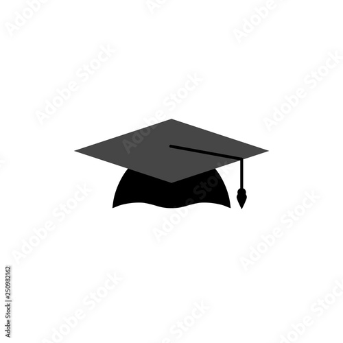 Graduation Cap Silhouette, Graduate cap icon
