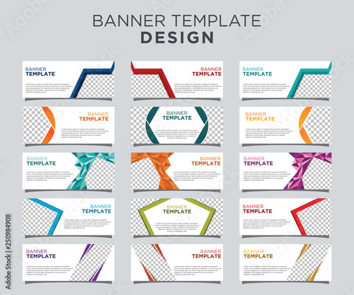 Professional Banner Template Set Vol 4 White Background