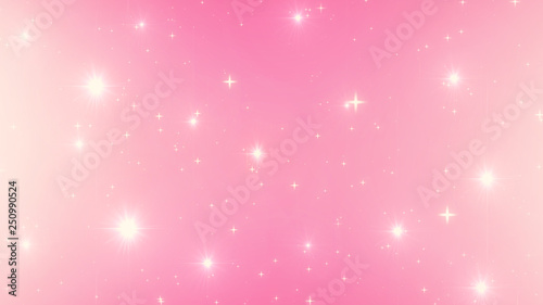 Holographic Abstract Kawaii universe princess colors Fantasy Pastel Fairy rainbow stars and blurs background. 