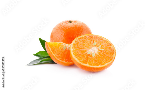 oranges isolated on white background © panor156