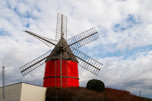 Konstfotografi Moulin rouge de Nailloux, Haute garonne