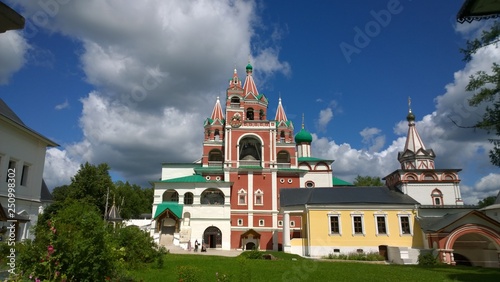 Zvenigorod city monastery Moscow region Russia