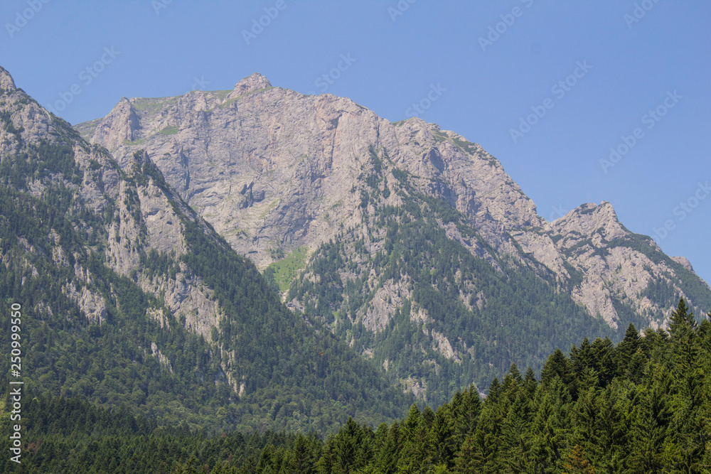 mountain landscape in the mountains Romania