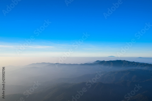 Fog and cloud landscape © tippapatt