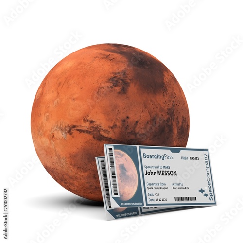 Voyage vers Mars photo