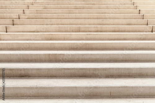 Stone stairs form geometric pattern