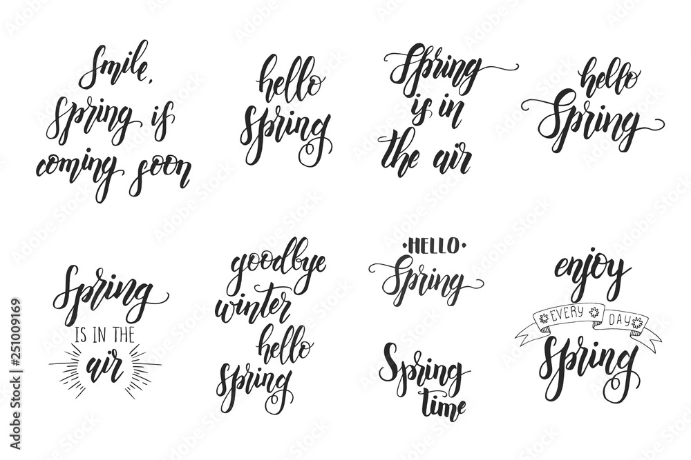 Hand drawn lettering phrase Hand drawn lettering phrase