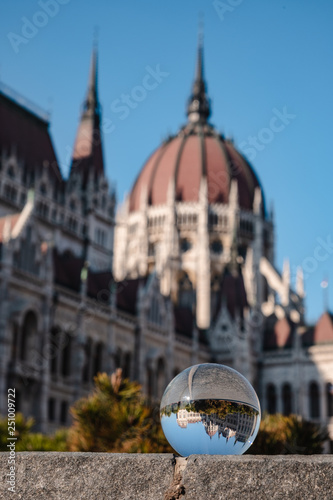Photography Hungarian Parliament in Budapest Lensball Blur