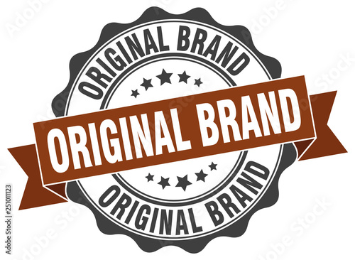 original brand stamp. sign. seal