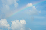 rainbow on sky