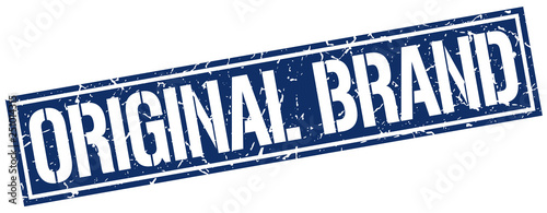 original brand square grunge stamp