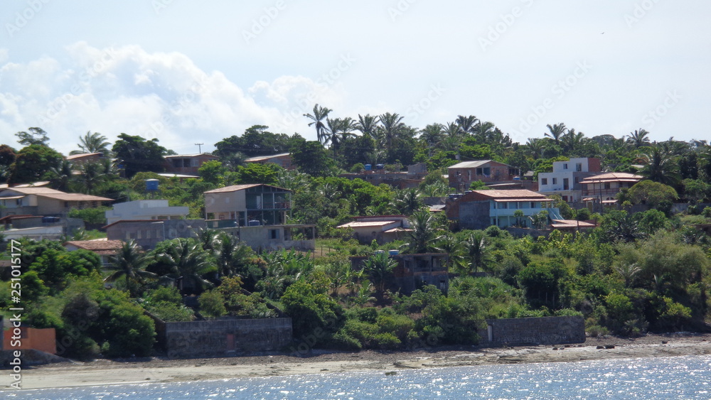 view of the village in Vera Cruz - BA