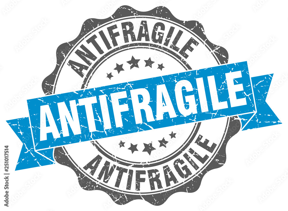 Fototapeta premium antifragile stamp. sign. seal