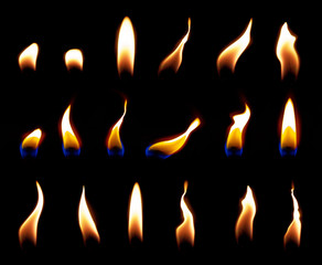 candle flame overlay candle flame light