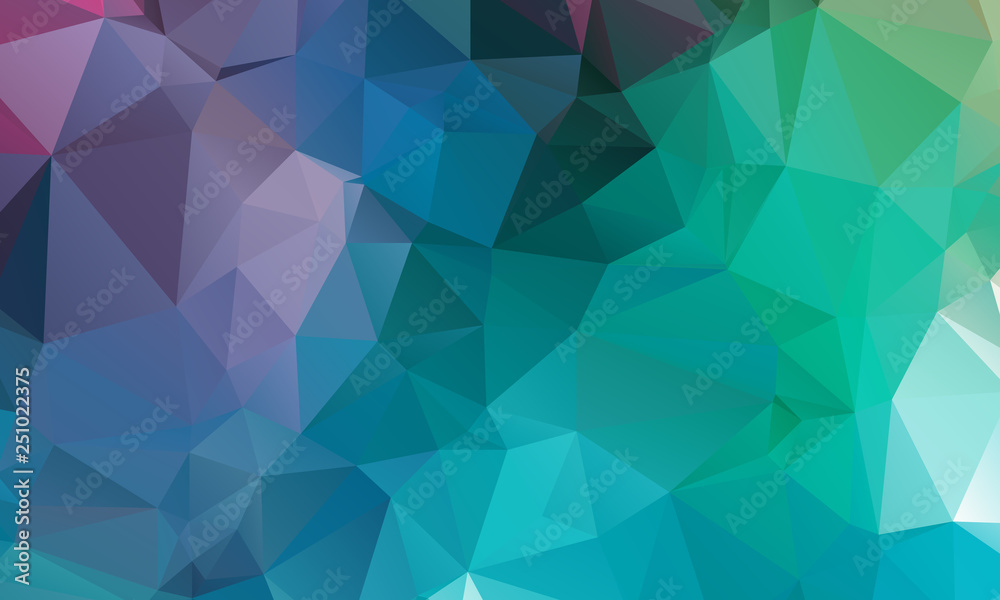 Obraz premium Abstract Color Polygon Background Design, Abstract Geometric Origami Style With Gradient