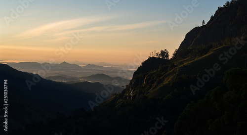 Ella Rock and the surrounding in beautiful morning light