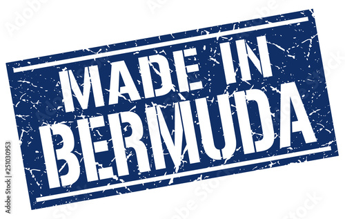 made in Bermuda stamp