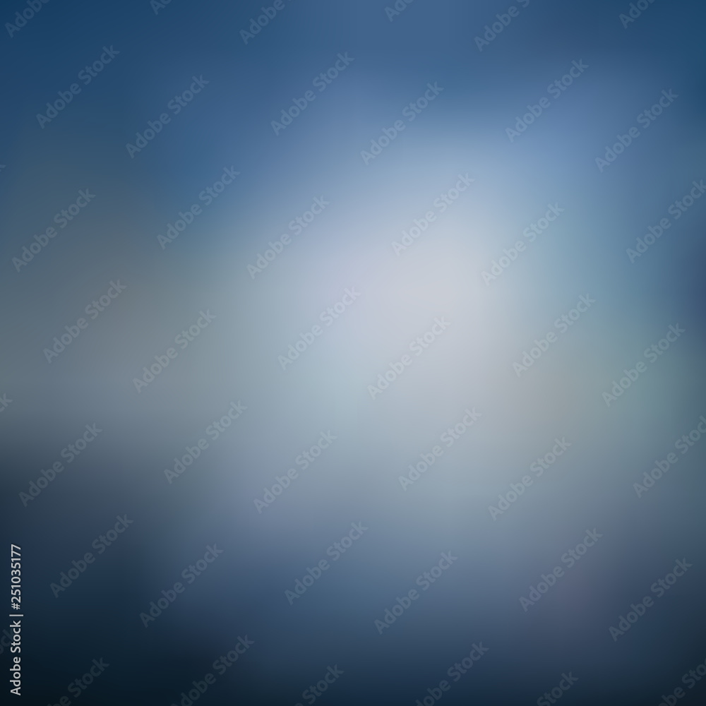 Abstract blurred background of gray blue. The sky during a thunderstorm.