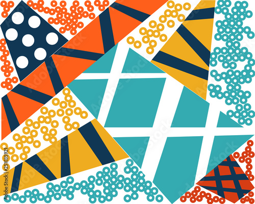 Modern abstract poster design, cover, card design, splash abstract cartoon background or Playground banner design element