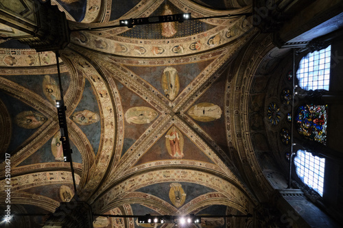 Particolare di volta a crociera da Chiesa di Sanfirenze, Firenze