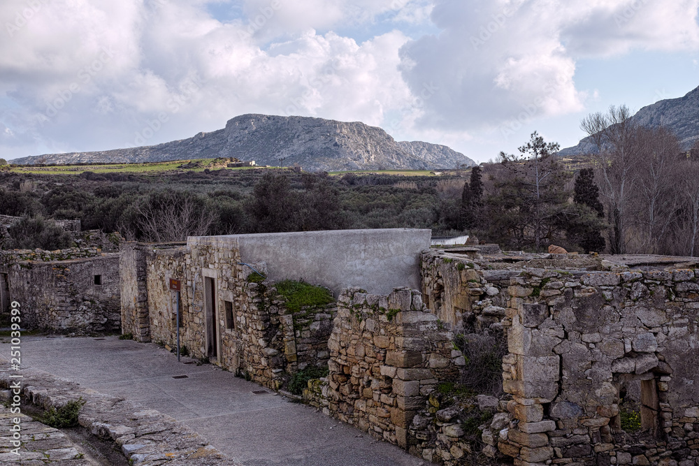 Ruines in Etia, South Crete