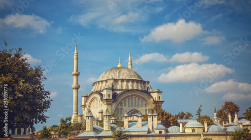 Nuruosmaniye Mosque beside the Grand Bazaar in historical center of Istanbul © Irina Lepneva