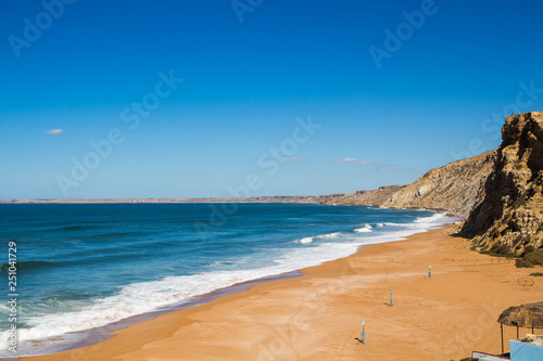 Lalla Fatna Atlantic ocean beach, Morocco photo