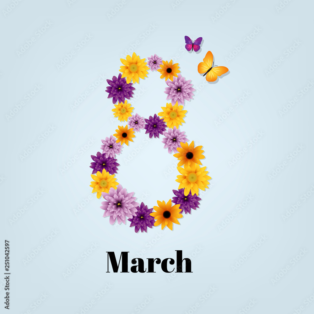 Eighth March Card Eighth March Card