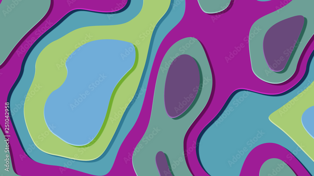 Obraz premium Background in paper style.