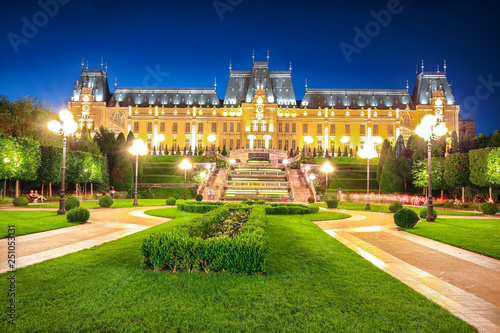 The Palace of Culture edifice in Iasi, Romania. photo