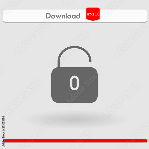 unlocked vector icon