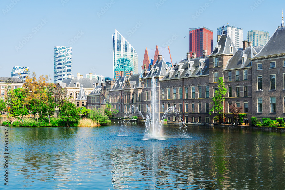 Naklejka premium Binnenhof - Dutch Parliament, Holland