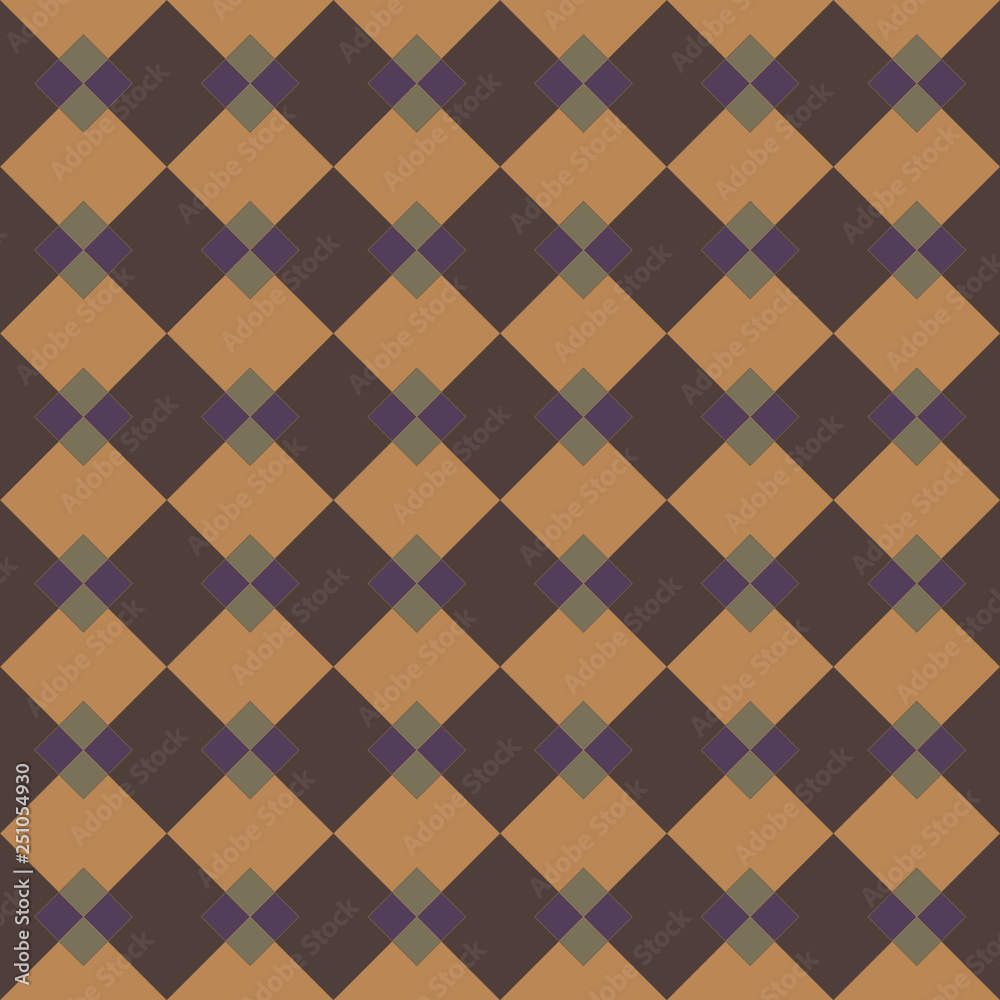 Seamless pattern background from a variety of multicolored squares. Seamless pattern background from a variety of multicolored squares.