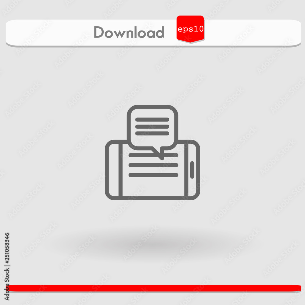 smartphone vector icon smartphone vector icon