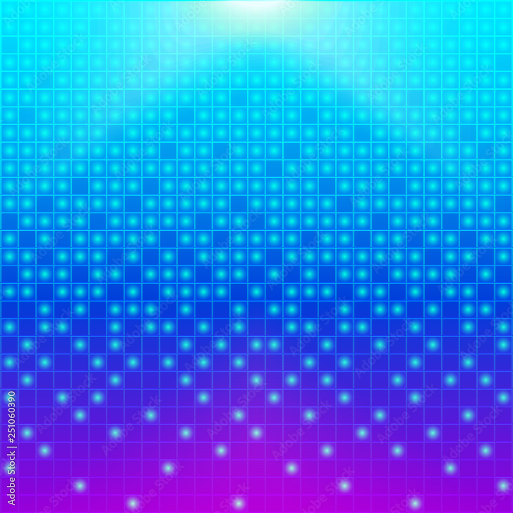 Abstract dotted blue background
