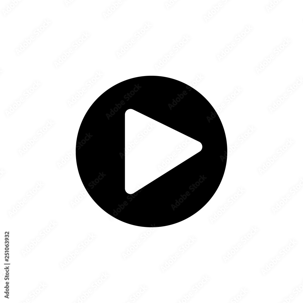 Media player icon. Signs and symbols can be used for web, logo, mobile app, UI, UX Media player icon. Signs and symbols can be used for web, logo, mobile app, UI, UX
